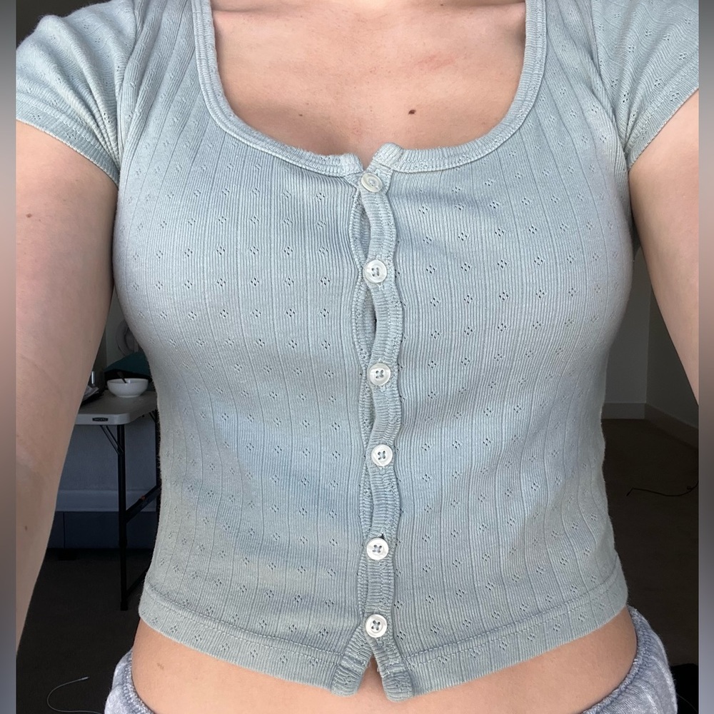 Brandy Melville button up shirt